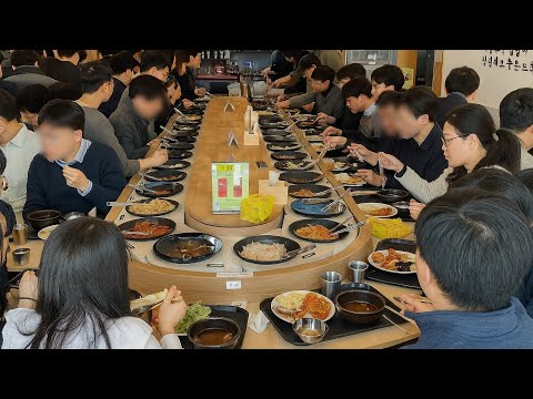 점심시간 되면 터져나가는 강남 직장인의 성지?! 미친 퀄리티 한식뷔페 Korean street food