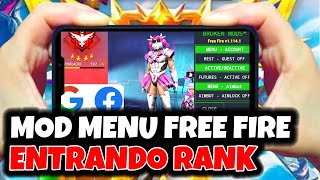 🔰 MOD MENU FREE FIRE ENTRANDO RANQUEADA BROKEN MODS ATUALIZADO 🔰 MOD MENU FF BROKEN MODS V38 OB50