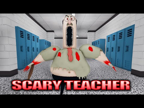 OKULLAR TATİL OLDU KORKUNÇ ÖĞRETMENDEN KAÇ !!! | ROBLOX SCARY TEACHER