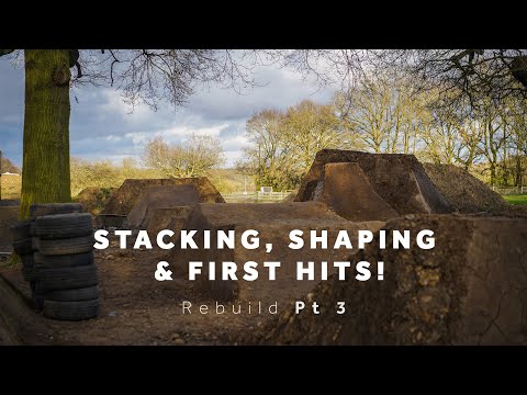 Stacking Shaping And First Hits Radical Bikes Rebuild Pt 3