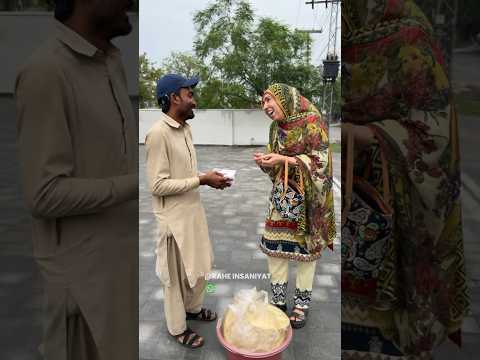 His happiness after getting cash bundle one by one #kindness #snacks #india