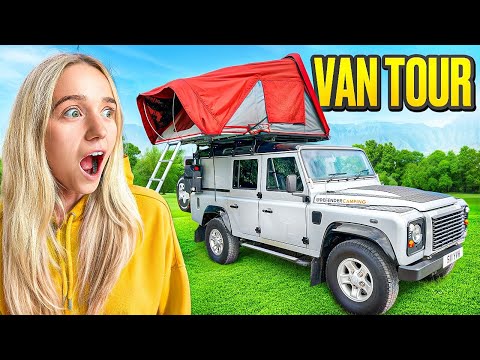 Can you live in a Land Rover Defender? (full tour)