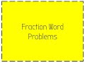 Solving Fraction Word Problems Effectively