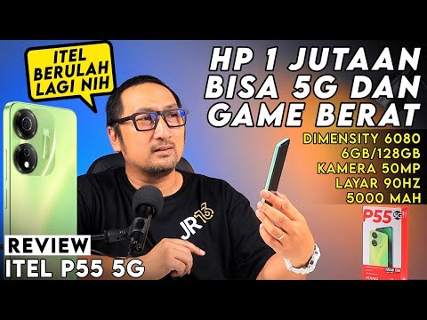 HP 5G Termurah & Kencang! Bisa Game Berat! Review itel P55 5G