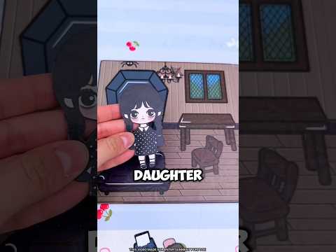 Decorating Wednesday's Castle! ๐ค Coffin Bed, Spiders & Skull Cake โ Who is Her Best Friend? Comment