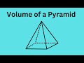 Understanding Pyramids and Their Volume
