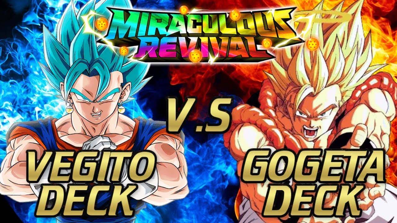 BATTLE OF THE FUSION! VEGITO V.S GOGETA!! Dragon Ball Super Card Game
