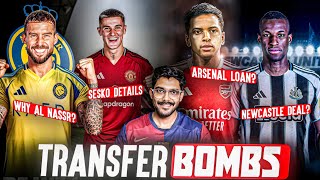 Why Inigo Martinez left for Free, Sesko to Man utd, Rodrygo leaving on loan? Vitinha to Real Madrid