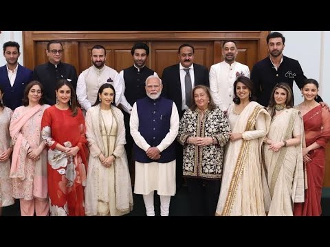 Kapoor family Met Prime Minister Narendra Modi To Invite Him For Raj Kapoors 100th Birth Anniversary