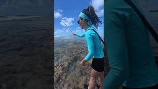 Sammy's Bamboo Reef Fishing Adventure in Rarotonga: We're heading onto the reef with nothing more hi
