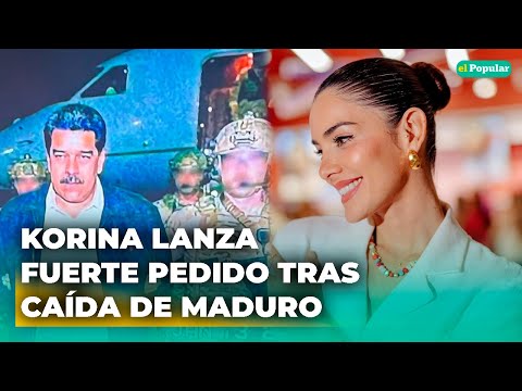 Korina Rivadeneira rompe en LLANTO tras captura de Nicolás Maduro y lanza desgarrador pedido