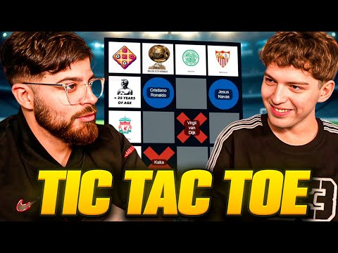 TIC TAC TOE FUTBOLERO vs. DAVO: ¿QUIEN SABE MAS DE FUTBOL? (ADIVINAR EL JUGADOR).?