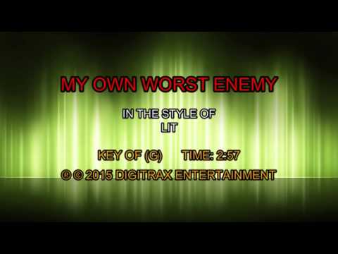 Lit – My Own Worst Enemy (Backing Track)