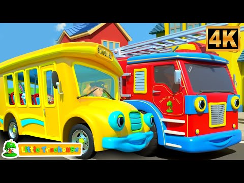 Wheels On The Vehicles Song, Fun Learning Adventure for Kids