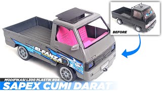 MODIF L300 PLASTIK JADI SAPEX CUMI DARAT || MODIFY