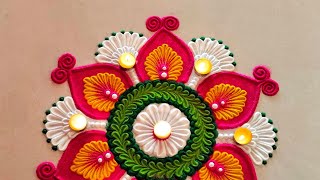 2025 Diwali rangoli. Janmashtmi rangoli. Navratri rangoli design. Dassara rangoli. Festival rangoli 