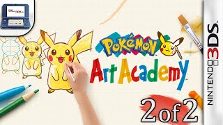 Longplay of Pokémon Art Academy (2/2)
