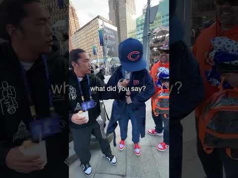 Bears Fan gets a Mystery Gift from @JamesSeo video clip