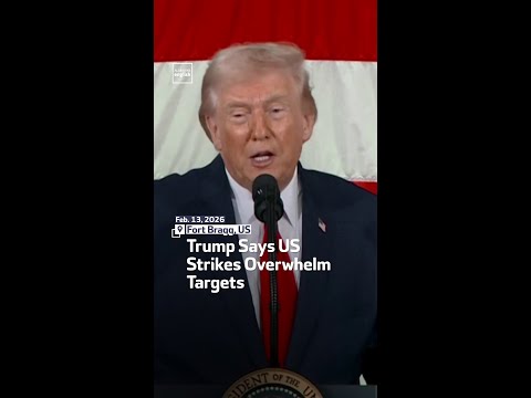 Trump Says US Strikes Overwhelm Targets