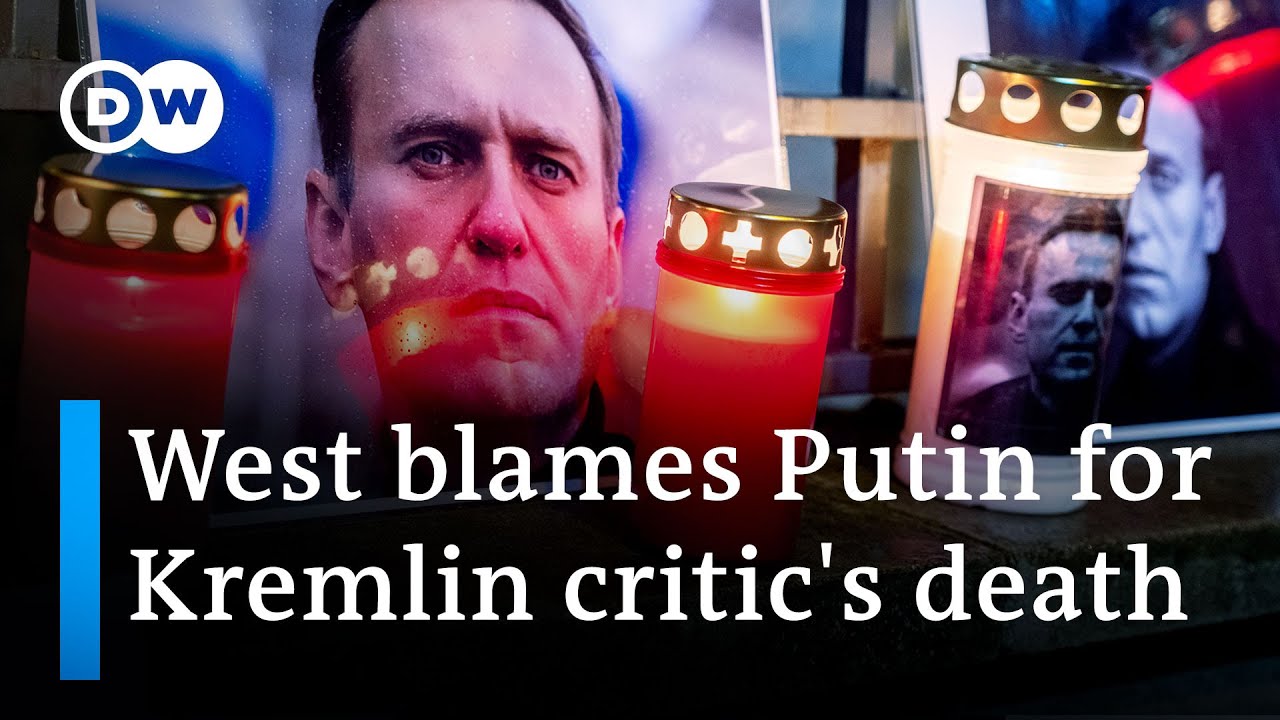 Western officials and Kremlin critics blame Putin for Navalny’s death in prison
