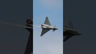 Eurofighter flying display at #RIAT25 Royal International Air Tattoo.