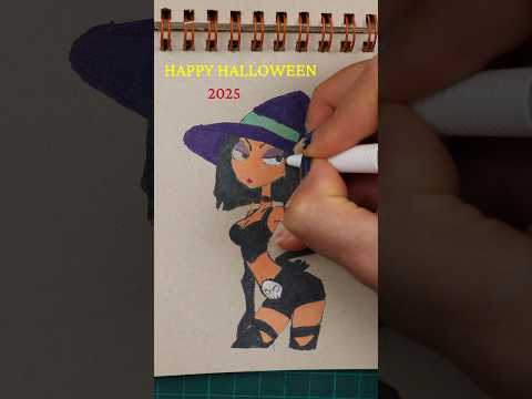 Happy Halloween 🎃👻 #halloween #drawing #shorts