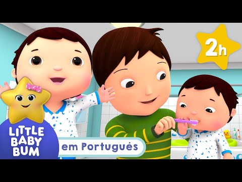 Hora de dormir | 2 HORAS DE LBB BRASIL! | Desenhos Animados e Músicas Infantis em Português