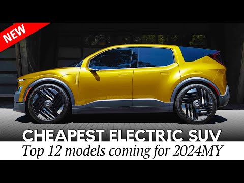 12 Cheapest Electric SUV Cars for 2024 (New Crossovers Reviewed with Prices)