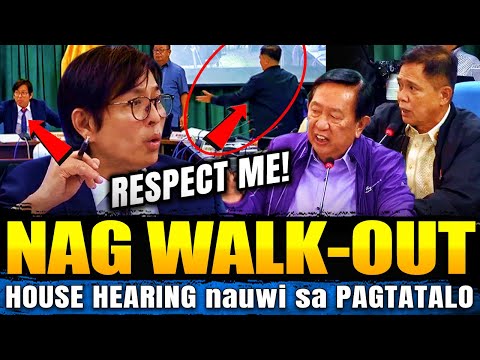 House Hearing NABULAB0G! Acop at Paduano PUMALAG kay Fernandez Nauwi sa Pagtatalo at Walk-Out!