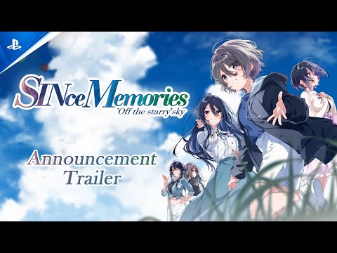 SINce Memories: Off The Starry Sky - Announcement Trailer | PS4 Games