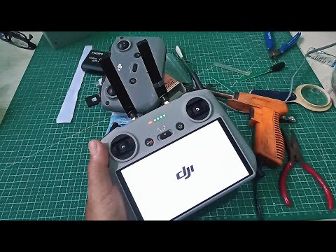 Berhasil! Memodifikasi Antena DJI RC