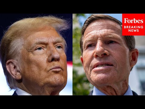 YouTube video thumbnail: 'A Purposeful And Conscious Failure': Richard Blumenthal Tears Into Trump, GOP Over Snap Cuts