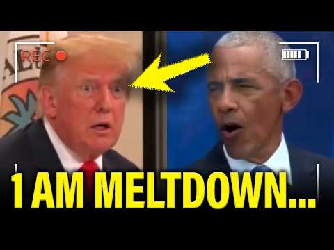 🚨Trump CRASHES OUT at 1 AM over Obama…