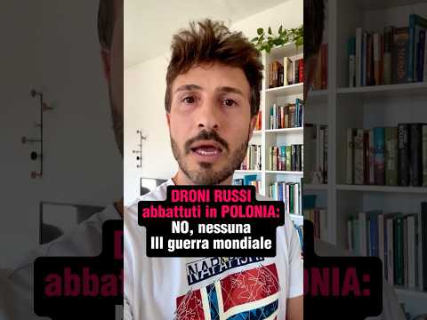 Droni russi abbattuti in Polonia: no, non scoppierà la terza guerra mondiale