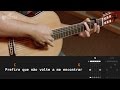 Videoaula Quando Você Some (aula de violão completa)