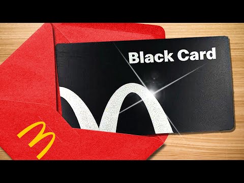 Wie ich McDonalds überzeuge, mir die BLACKCARD zu geben