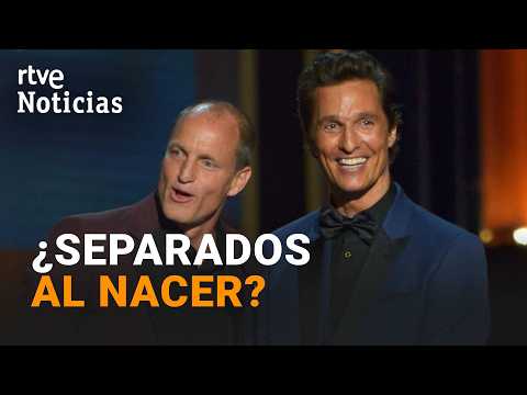 Matthew McConaughey y Woody Harrelson juegan con el rumor de que son hermanos | RTVE Noticias