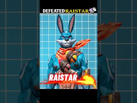 THREE PLAYERS DEFEATED RAISTAR 🙀☠️! #freefire #freefiremax #totalgaming #trending FREE FIRE TECH