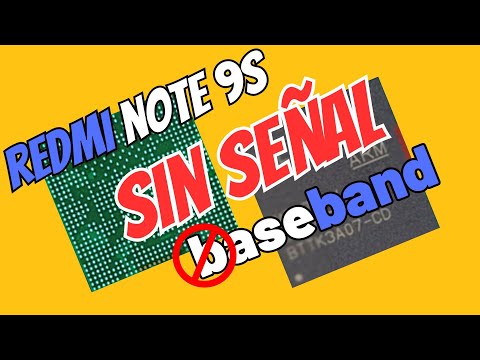 Xiaomi Redmi Note 9S, 🚫Sin Señal❌BaseBAND, Sin SerVICIO, No Simcard.