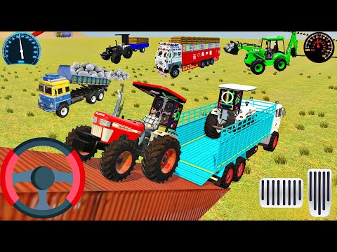 Drive JCB and Unloading Stone From Dumper in Game🔥 #gamingvideos #viral #gamers #kids 