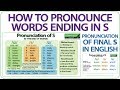 Pronunciation of 'S' Sounds