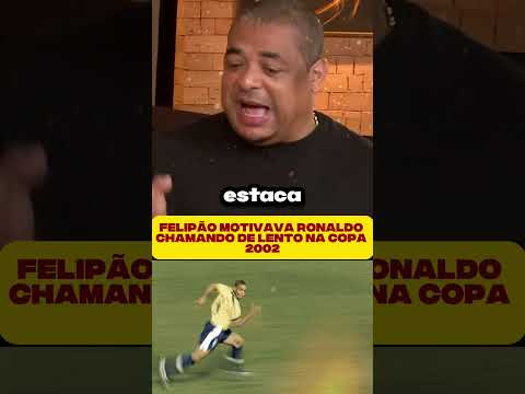 Vampeta conta como Felipão e o time da seleção provocaram o Ronaldo NA COPA DE 2002 ! #vampeta