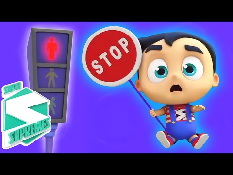 Super Supremes Trafik Güvenliği Şarkısı 🚦👮 | Türkçe Çocuk Şarkısı ile Kuralları Öğrenelim