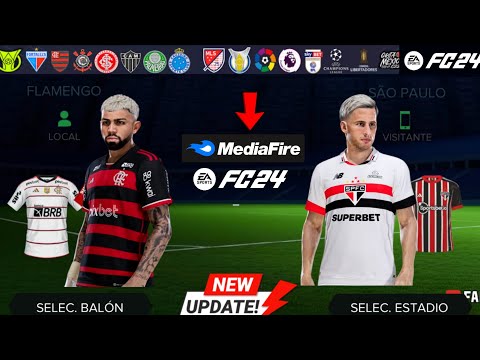 O MELHOR FiFA 14 Mod Fc 25 (100% Atualizado) Com Modo Carreira + Libertadores e champions league