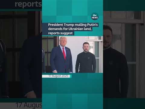 Trump is reportedly considering Putin's demands for control of parts of Ukrainian territory #itvnews