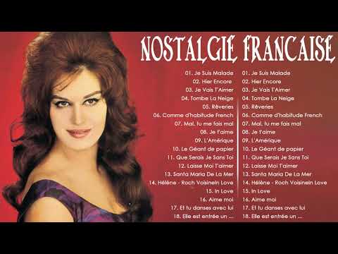 Charles Aznavour, Dalida, Michel Sardou , Jacques Brel 💖Nostalgie Chansons Francaise  💖