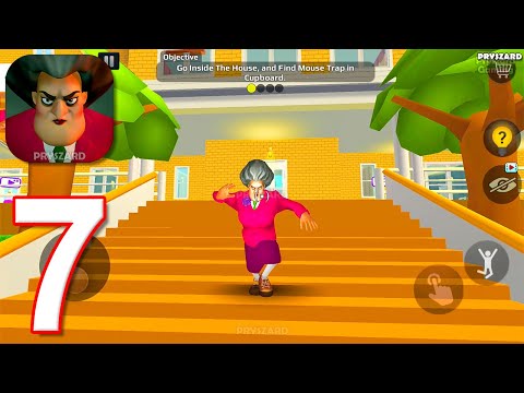 Scary Teacher 3D - (Poki) - Gameplay Walkthrough Part 7 - Chapter 1 New Update (iOS, Android)