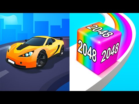 Race Master 3D VS Jelly Run 2048 - All Levels Gameplay Android iOS Ep 1