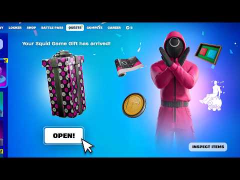 FREE *SQUID GAME* SKIN for EVERYONE!
