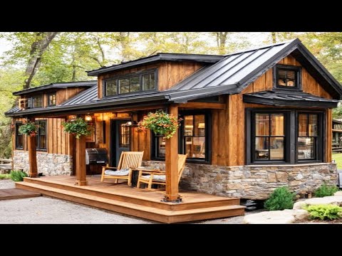 A beautiful dream tiny house for couples who love to travel and move around
